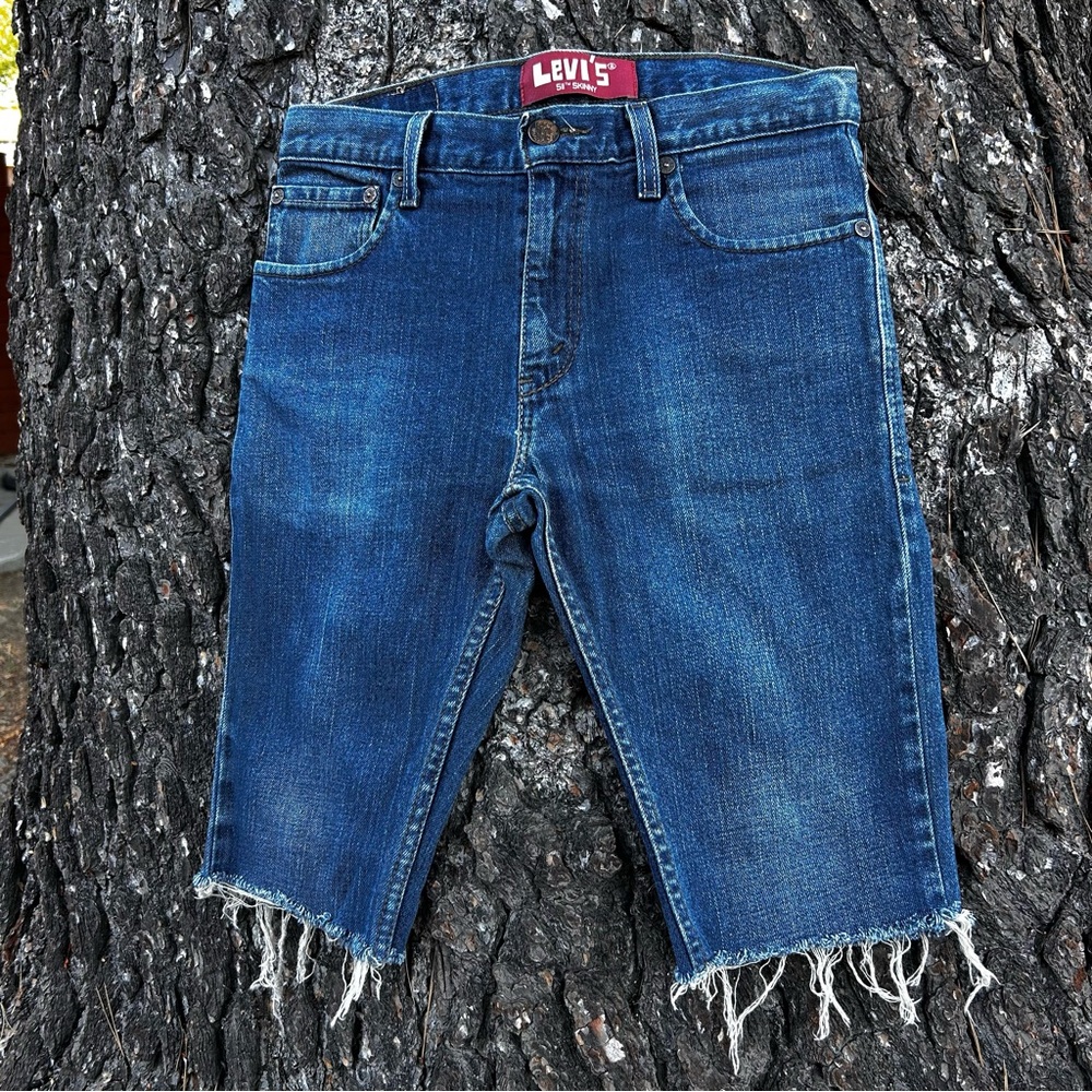 Levi's 511 Skinny Dark Blue Men's Shorts